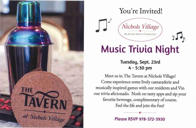 Music Trivia | Nichols Village