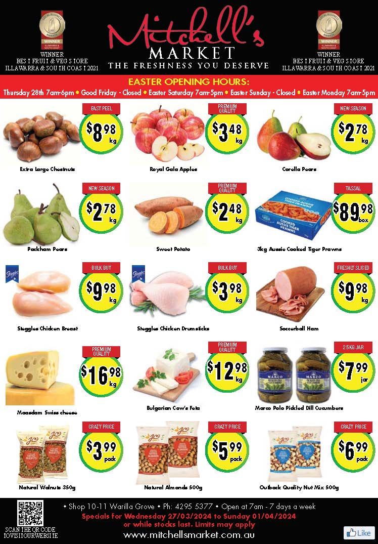 Our Weekly Specials - Grocery Deals | Mitchell's Market