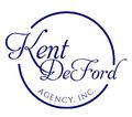 Kent DeFord Agency, Inc. logo in blue cursive inside a blue circle