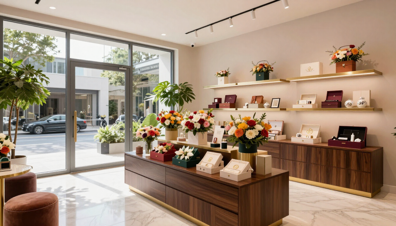 Luxe gepersonaliseerde setting
