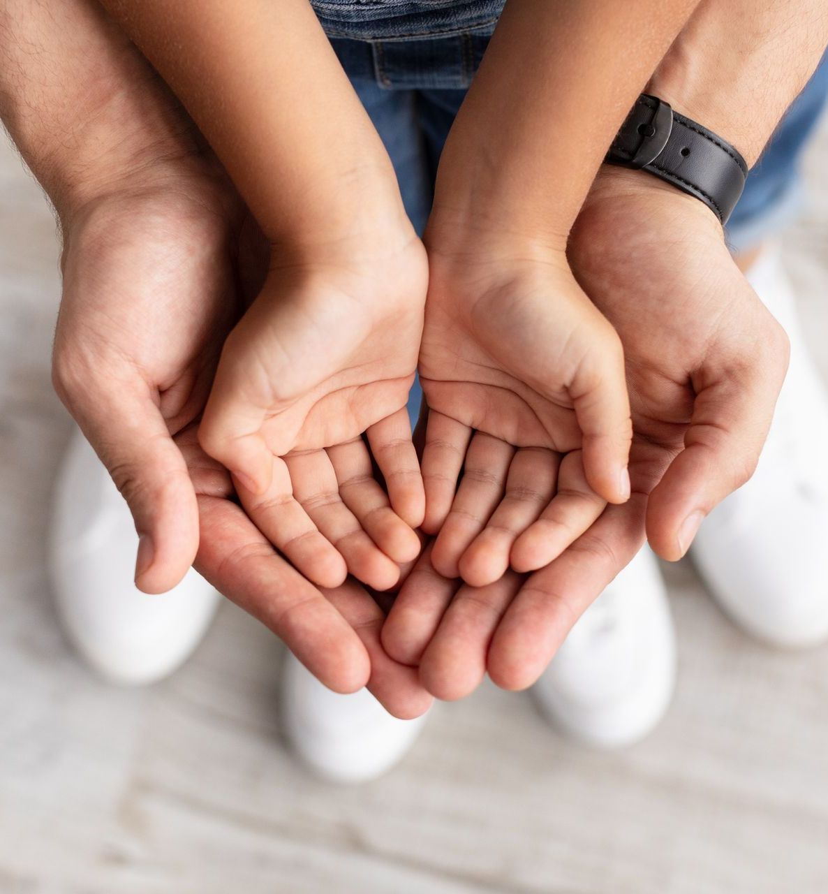 Open hands