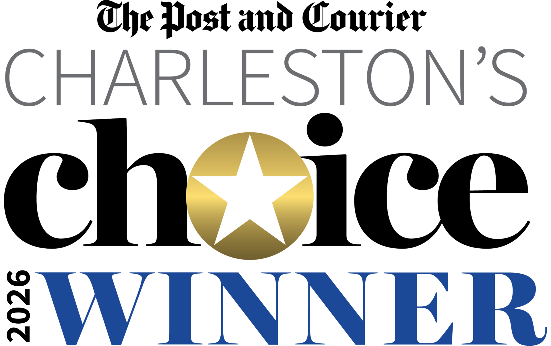 Charleston's Choice winner badge