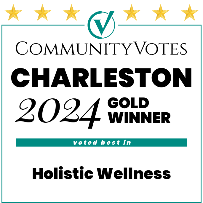 Charleston 2024 gold holistic wellness badge