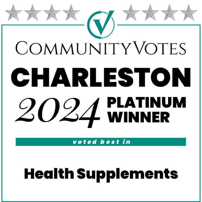 Charleston 2024 platinum health supplements badge