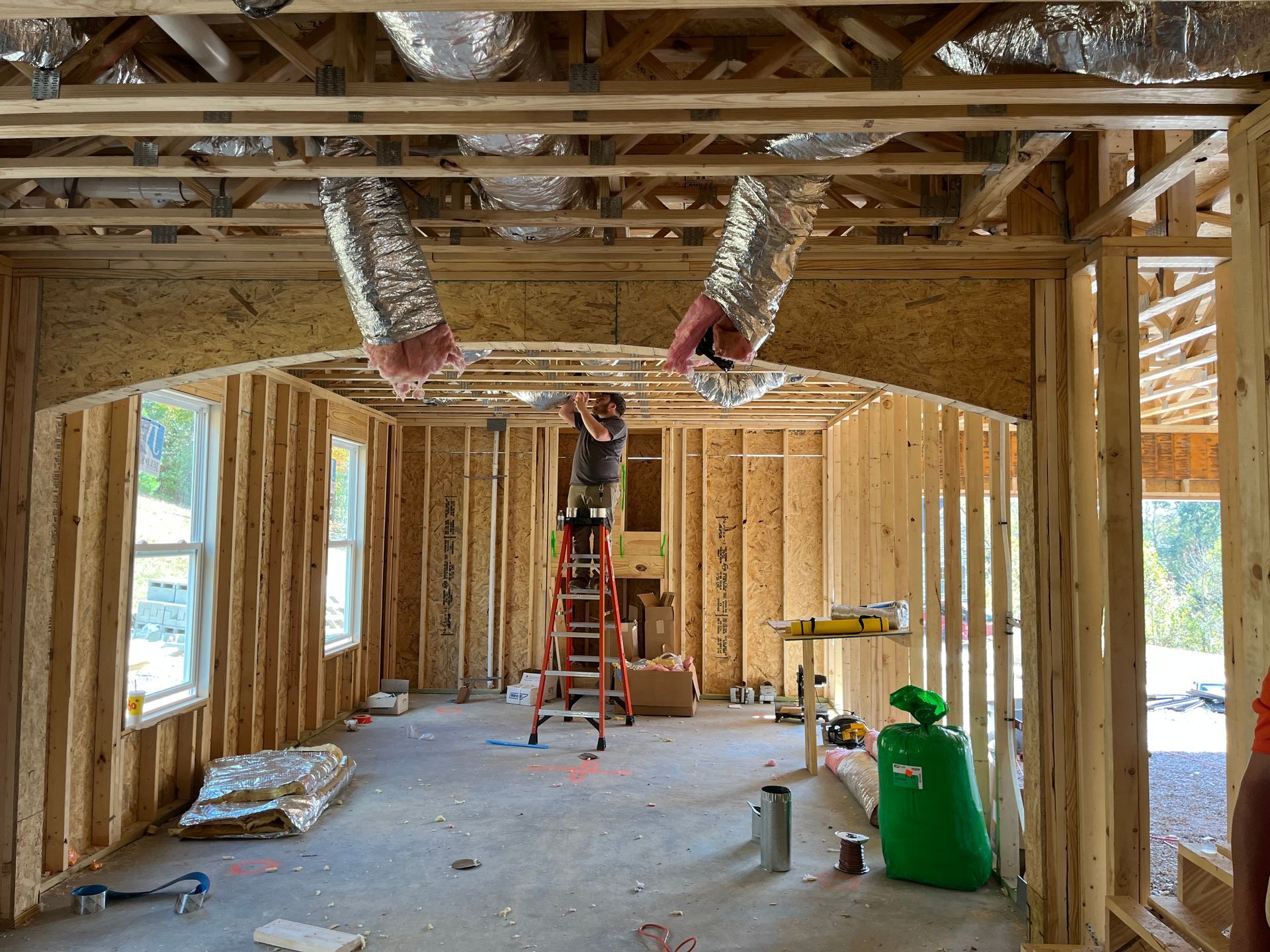 HVAC Duct Installation - Blass Construction Company