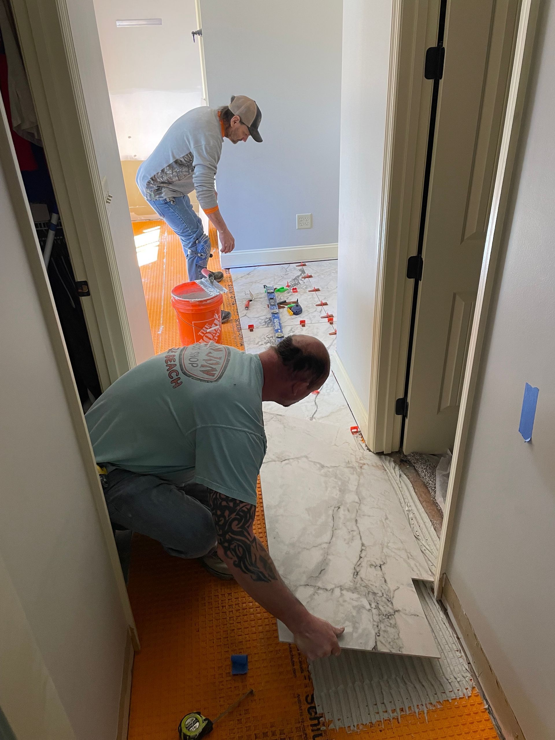 Residential Tile Installation - Blass Construction Company