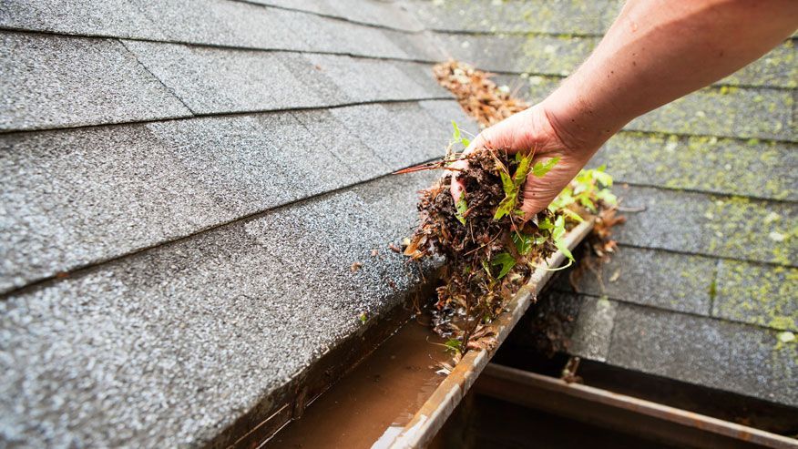 Gutter Cleaning Services - Blass Construction Company