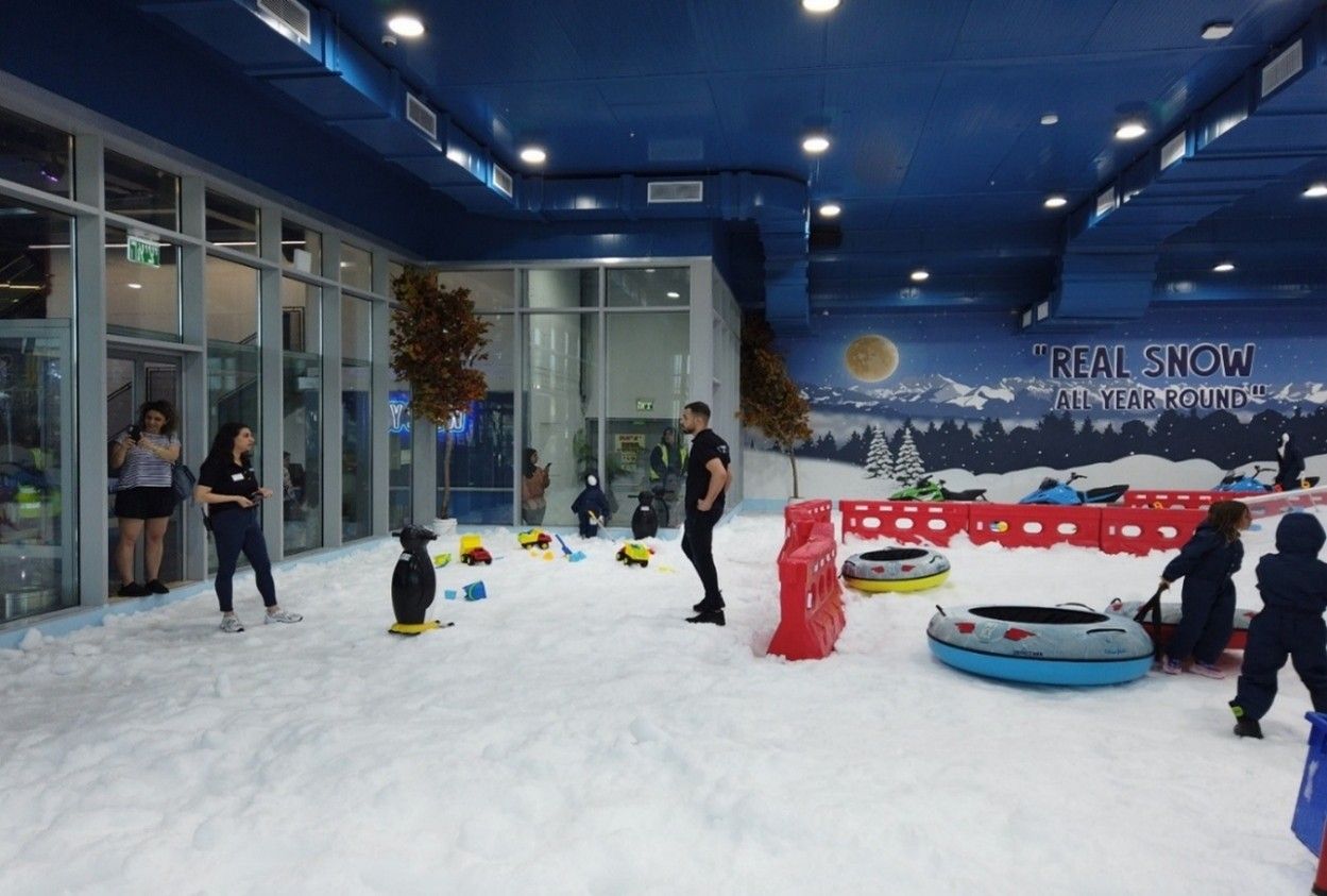 Hütte Eiswelt