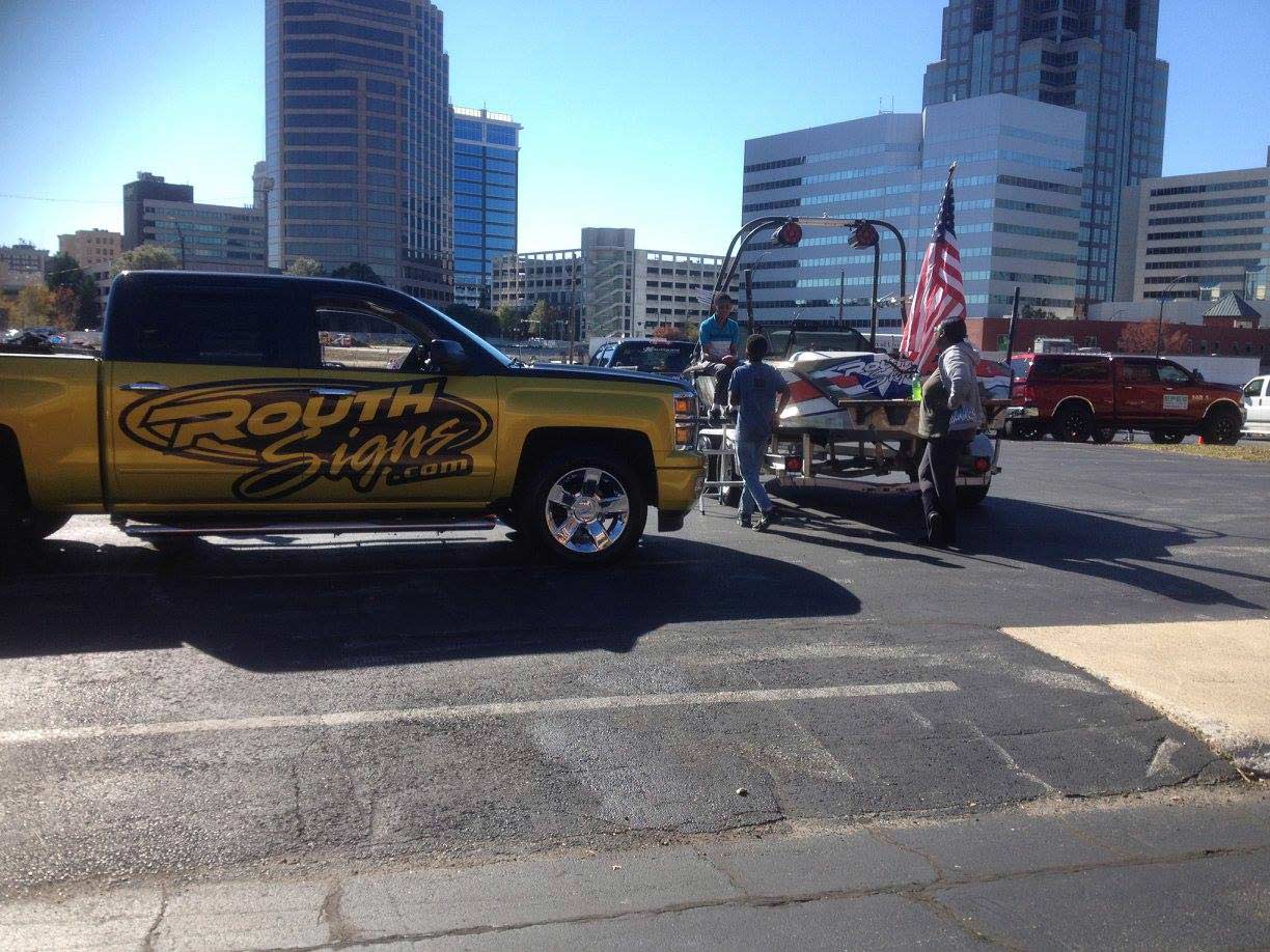 Custom Paint of Vehicle — Greensboro, NC — Routh Signs Service