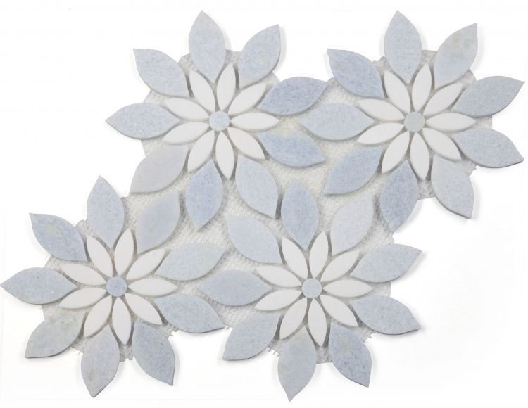 DAISY BLOOM OCEAN 11.75 X 13.25