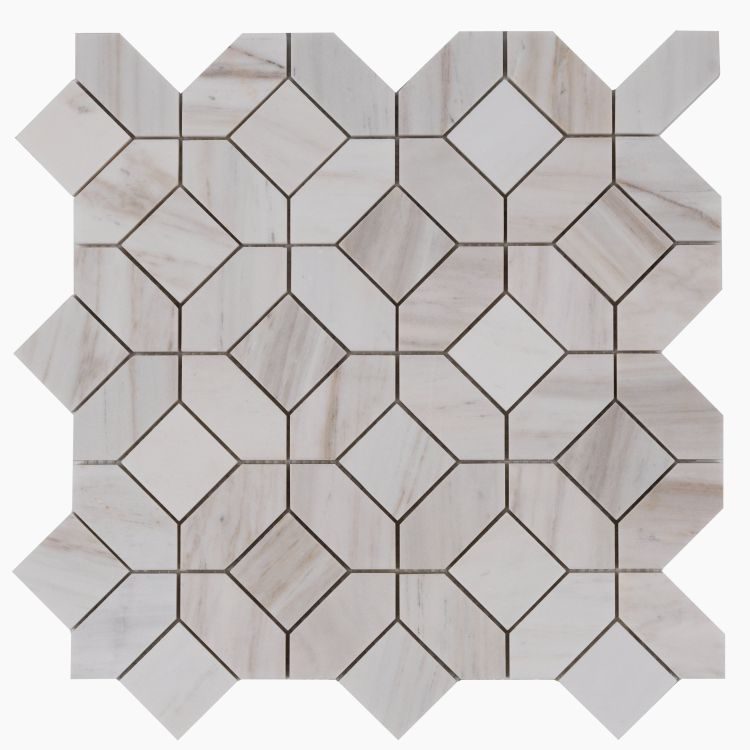 ECLIPSE WOODEN WHITE HONED 13 X 13