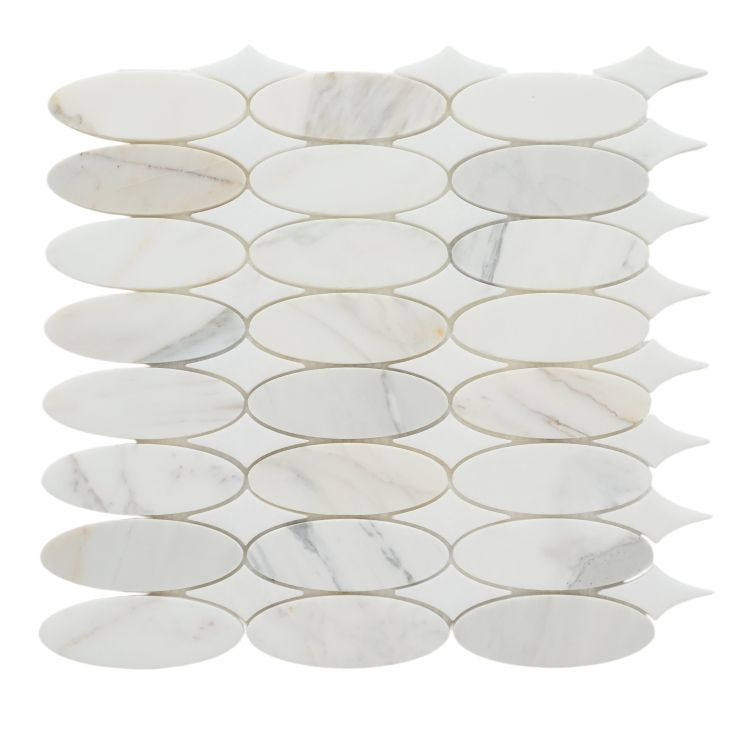 ELLIPSE CALACATTA HONED TILE