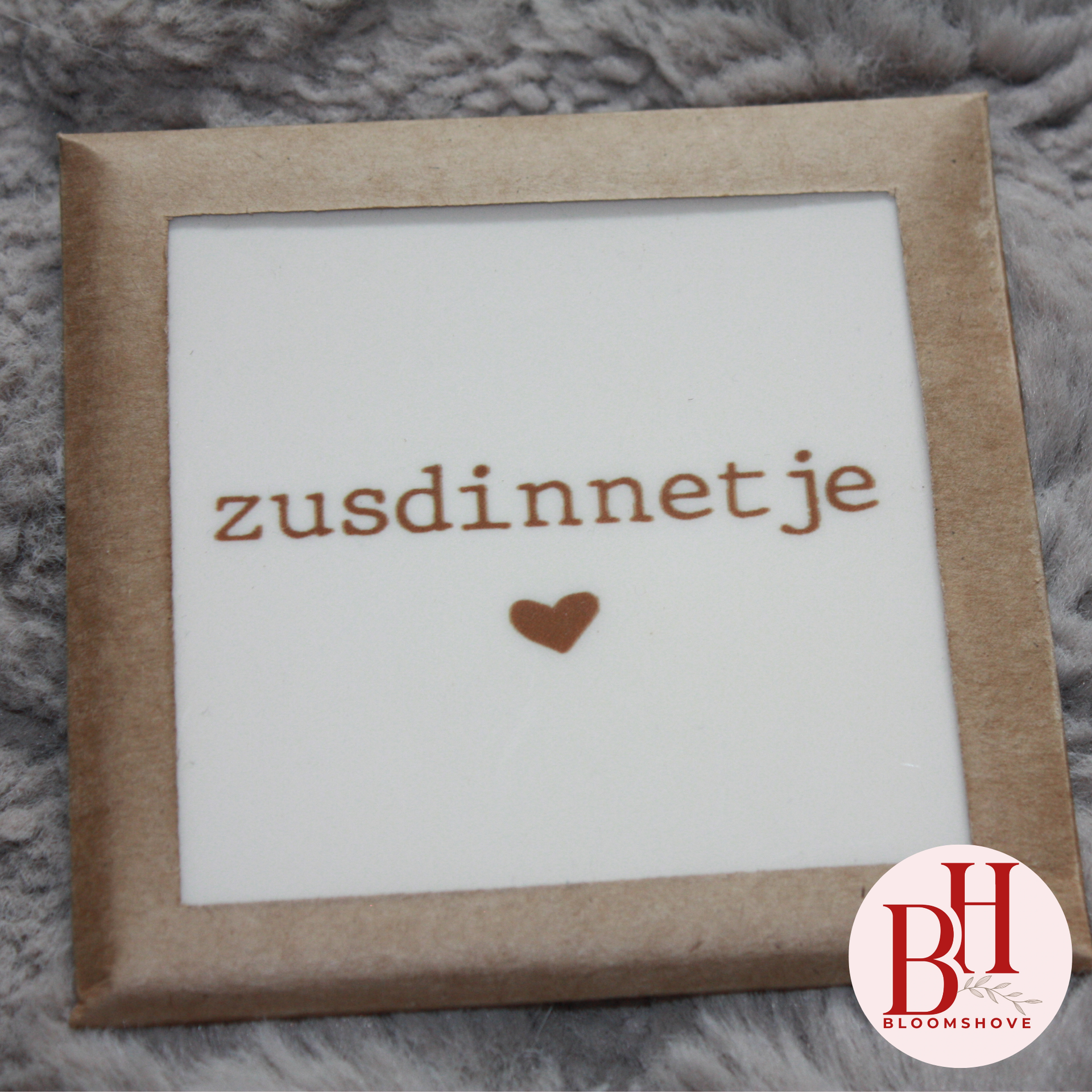 Tegeltje | Zusdinnetje