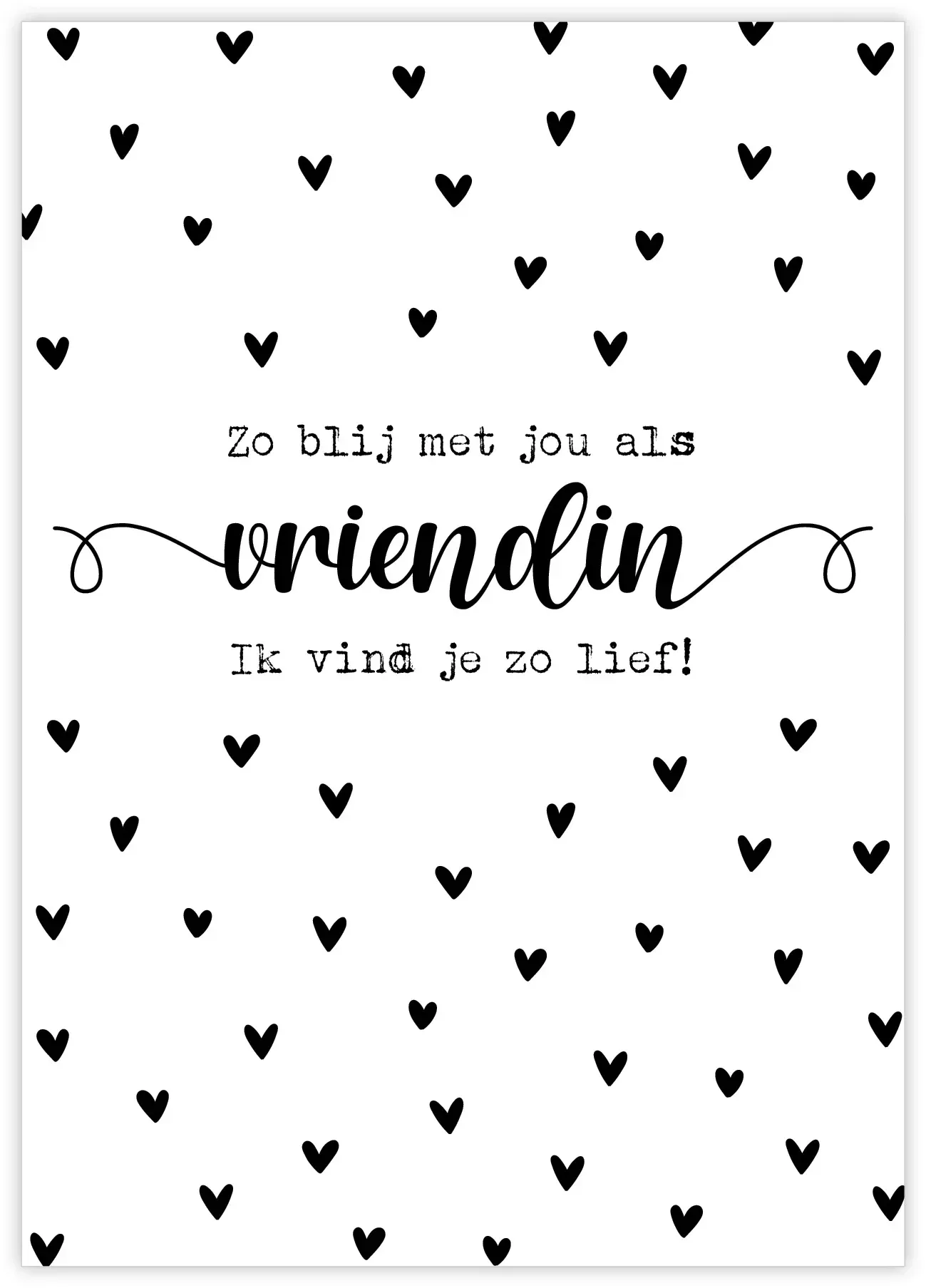 Kaart | Vriendin