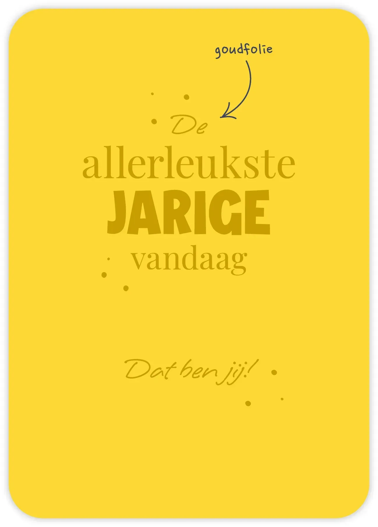 Kaart | Leukste jarige vandaag