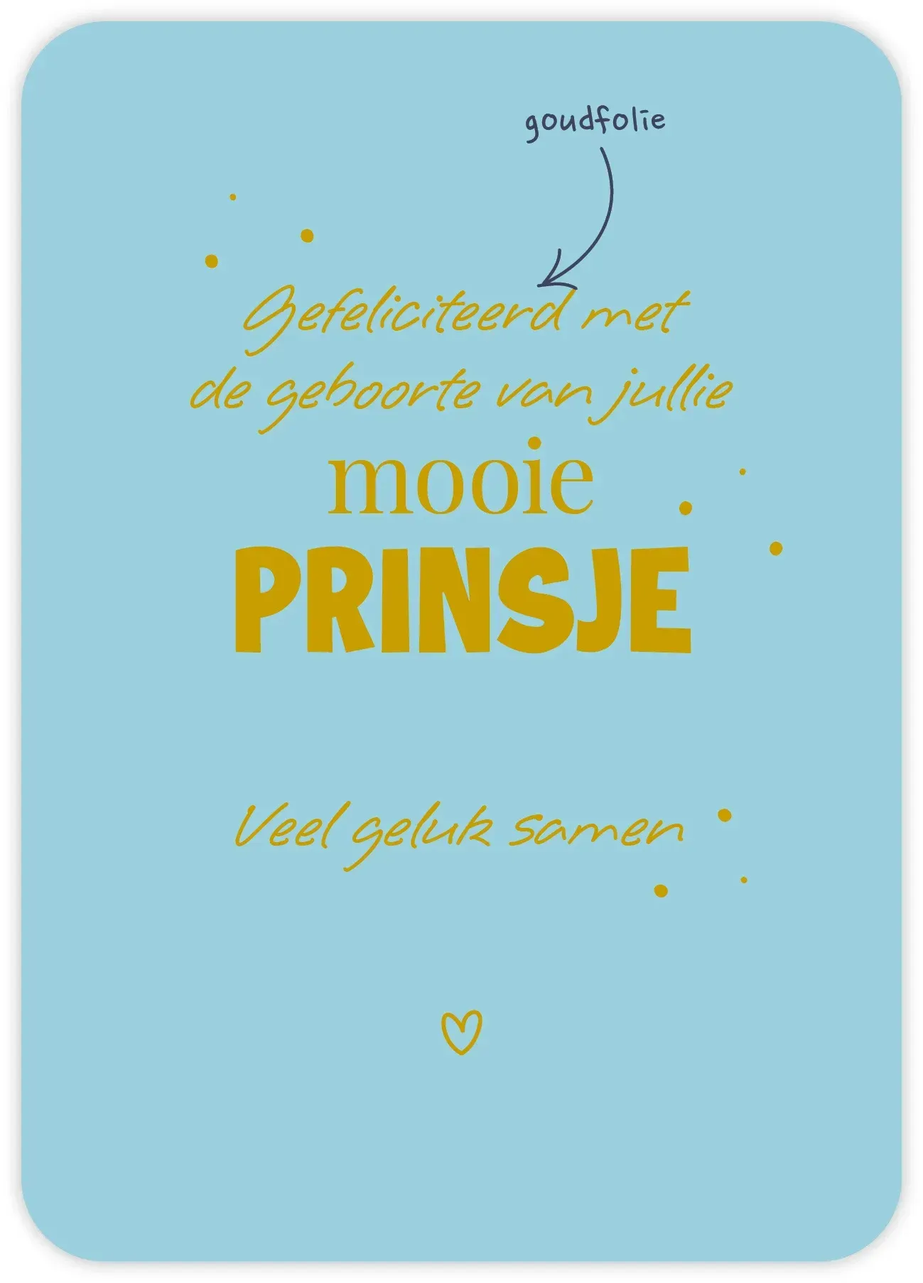 Kaart | Geboorte prinsje