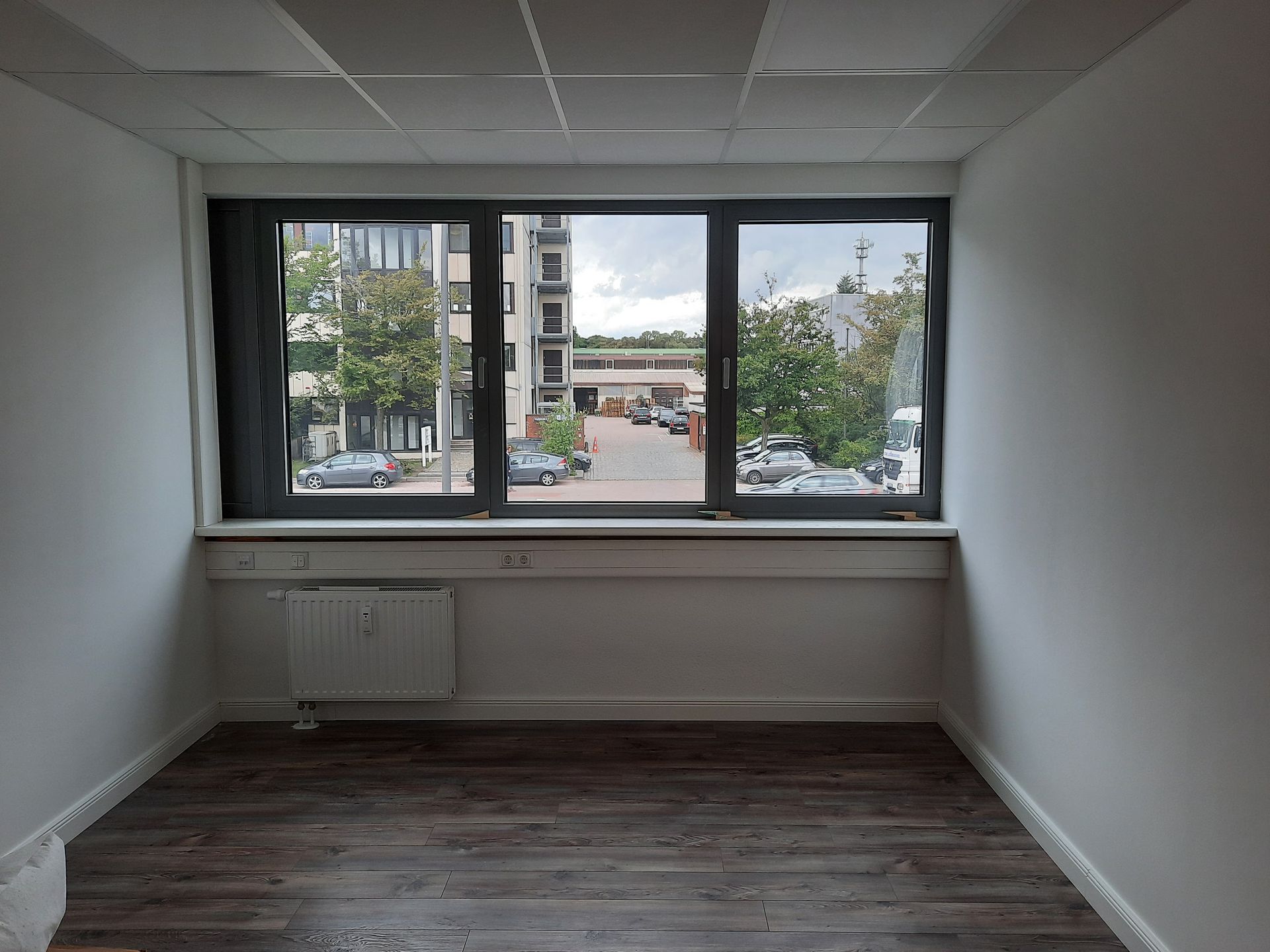 Montage neuer Fensterbänke