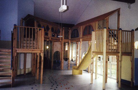 Große Hochebene in Kindergarten
