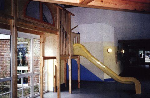 Große Hochebene in Kindergarten