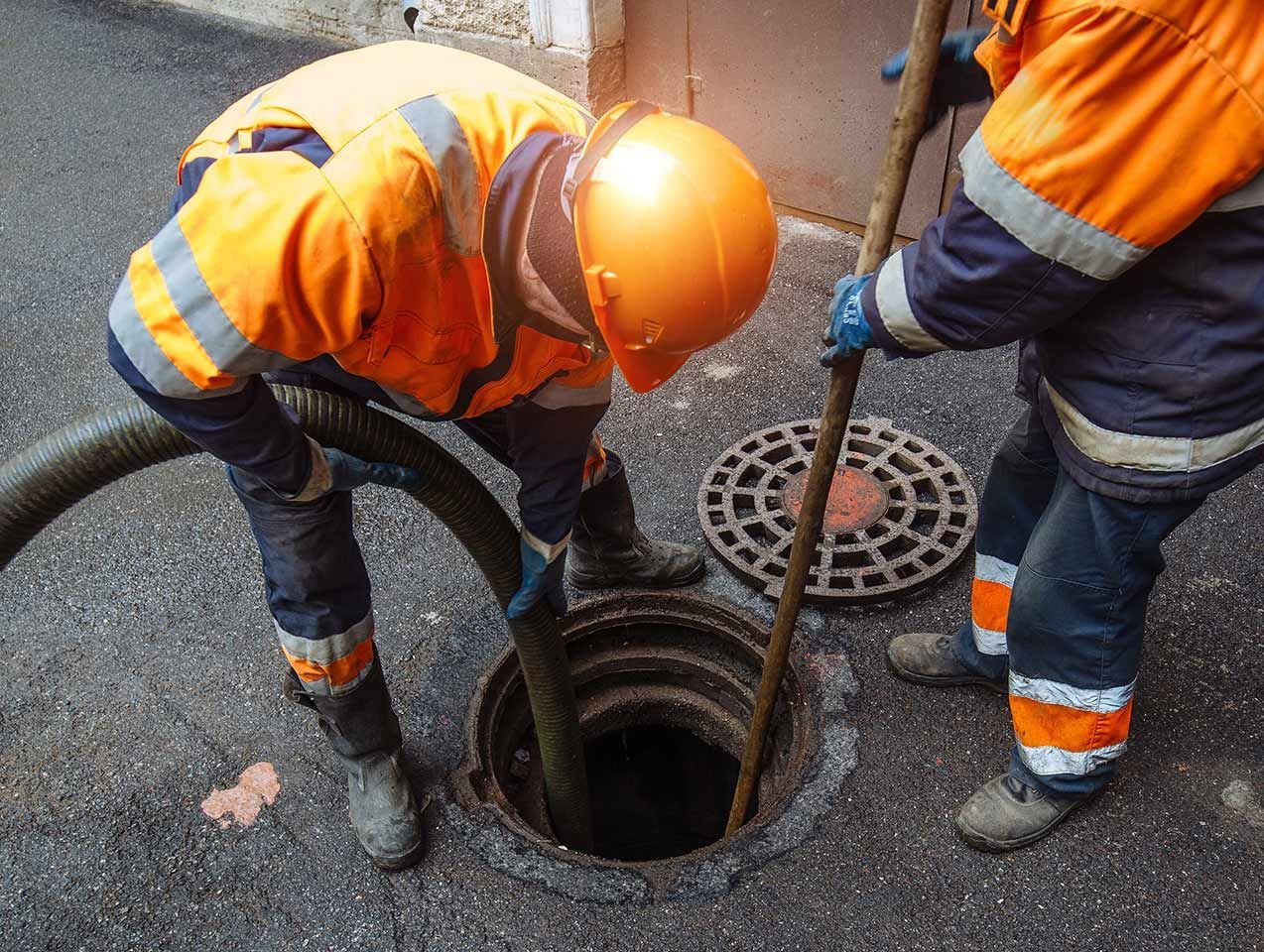 blocked drain cleaning