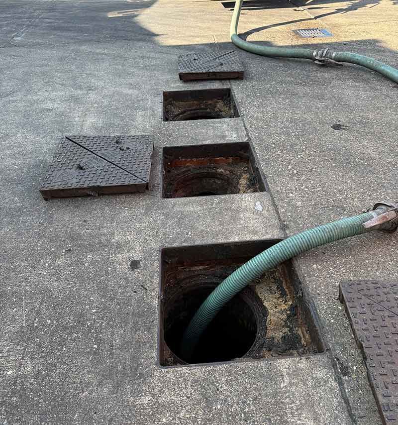 blocked drain cleaning