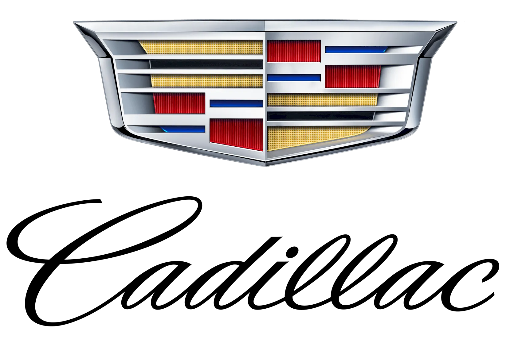 The Cadillac logo.