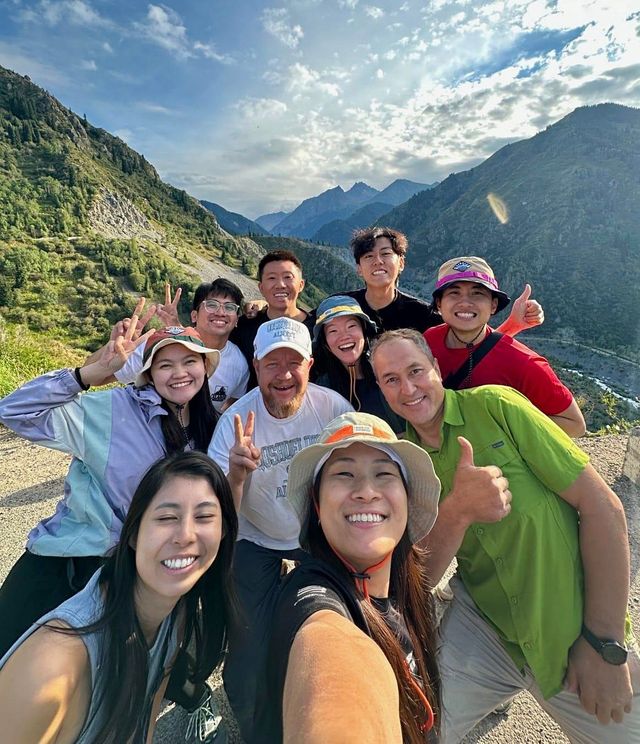 Qoshqeldin Almaty guests enjoying their trip in Kazakhstan