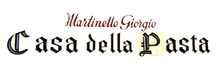 The logo for casa della pasta by martinello giorgio