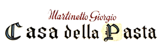 The logo for casa della pasta by martinello giorgio