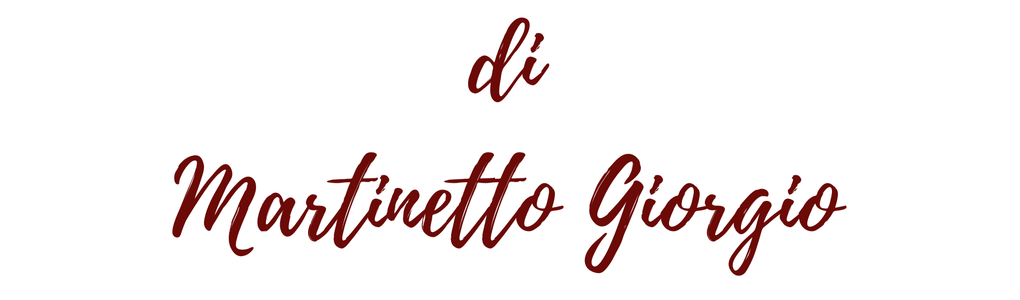 Il nome martinetto giorgio è scritto in rosso su sfondo bianco.