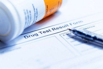 drug test result form