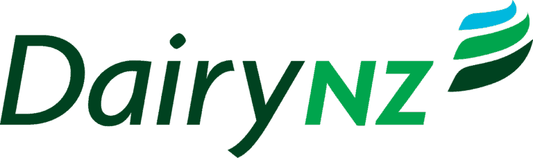 DairyNZ logo with green and blue swirl graphic.