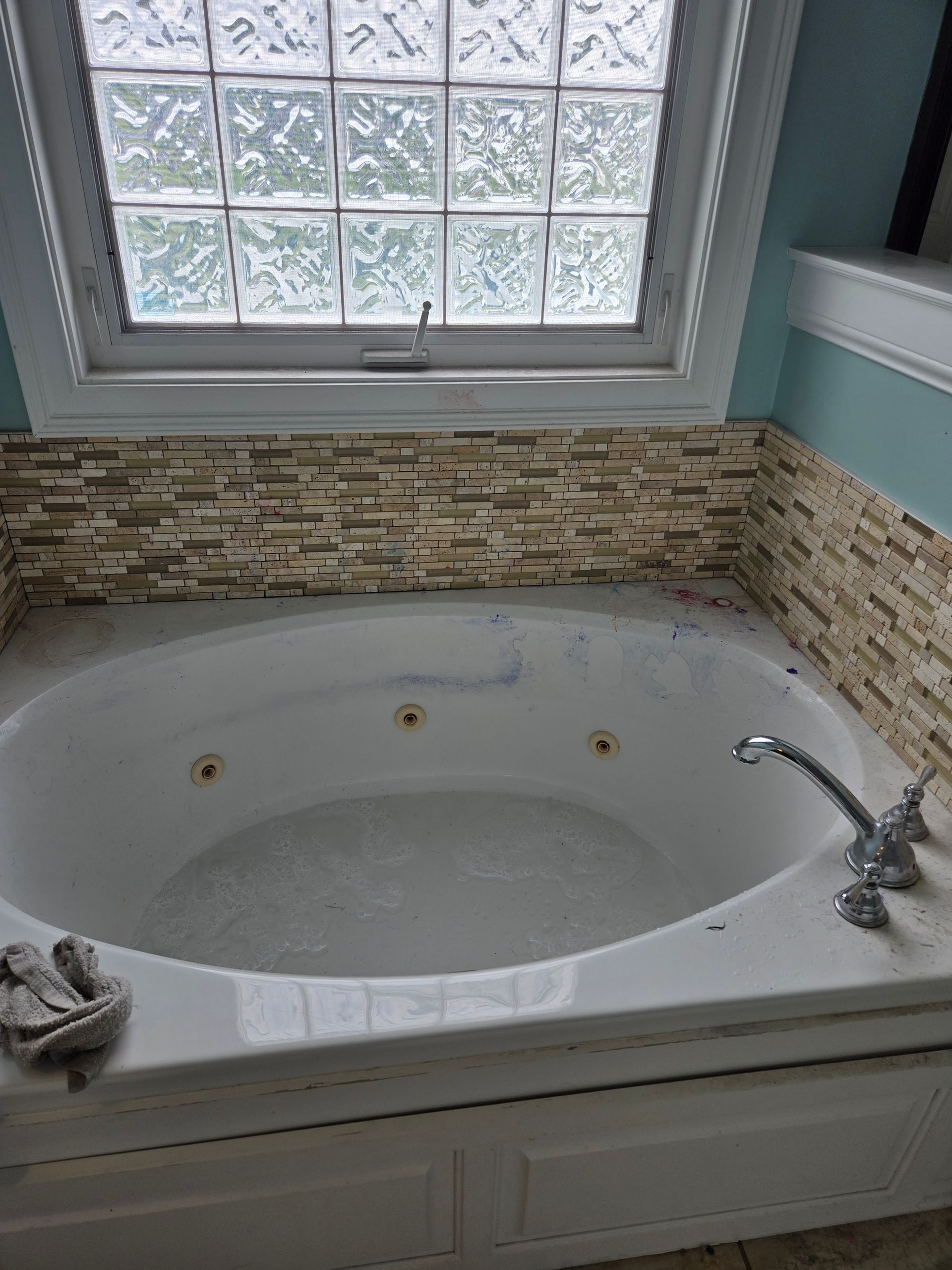 bathroom cleaning