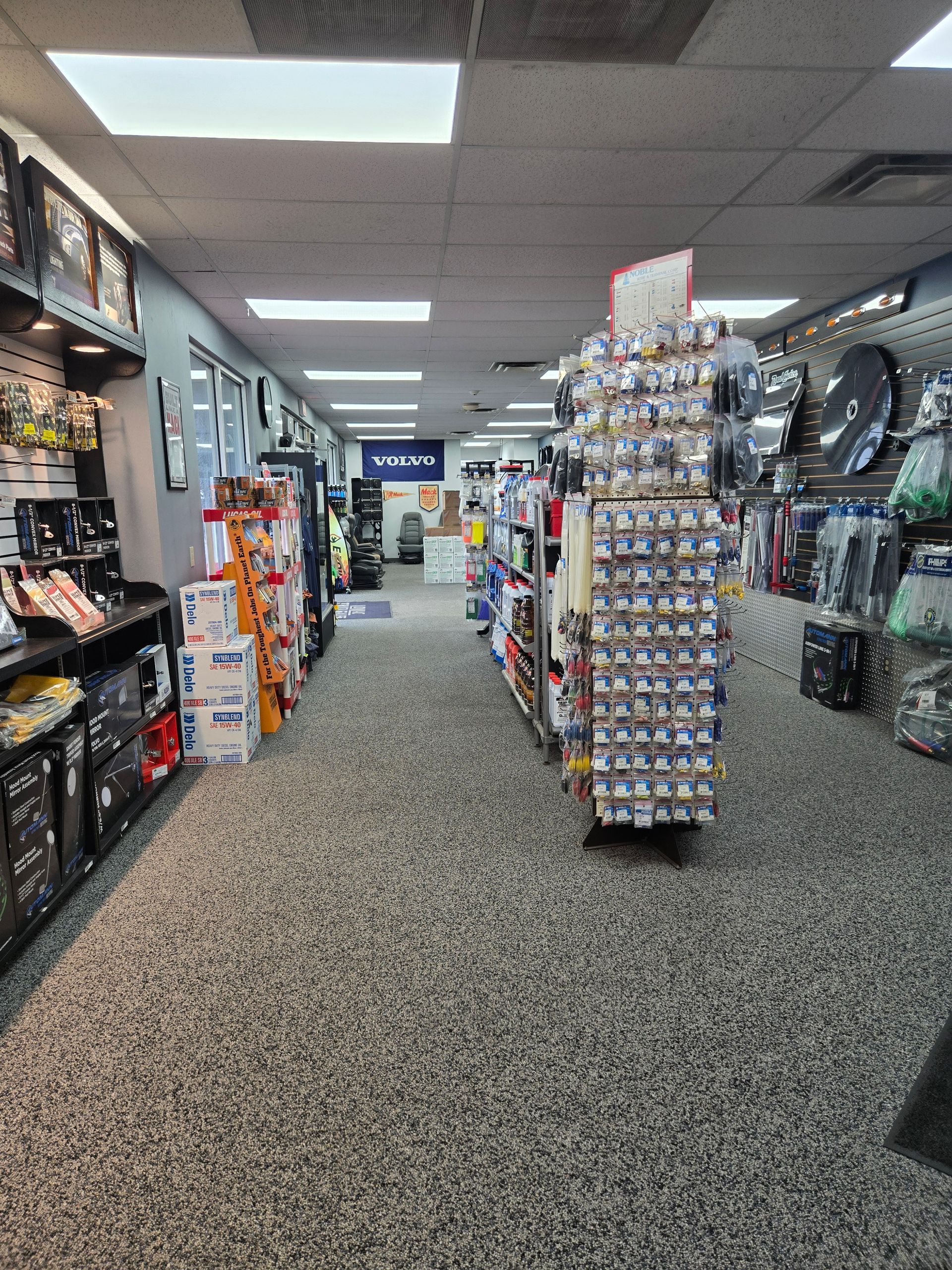 cleaned retail space