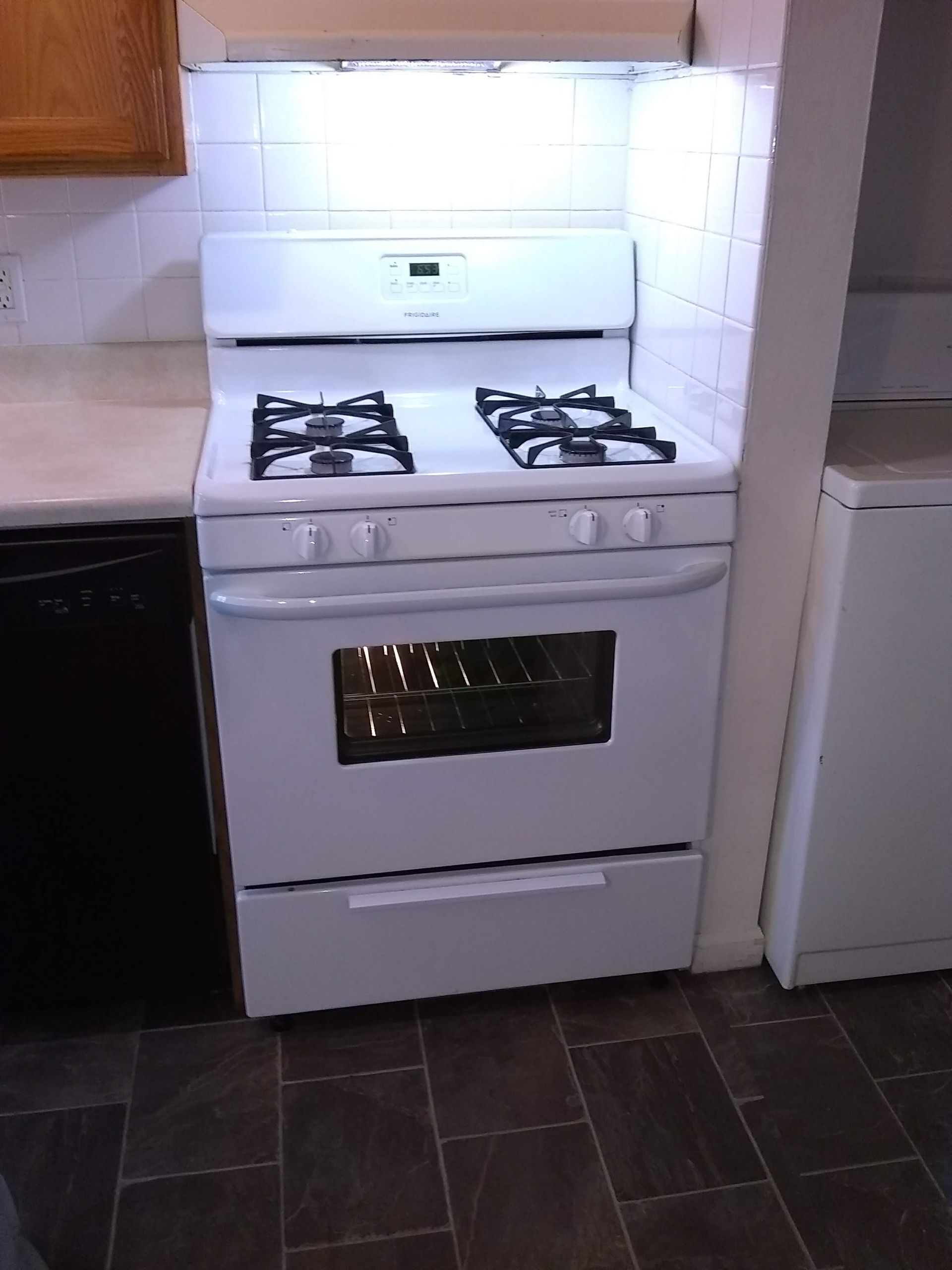 cleaned oven