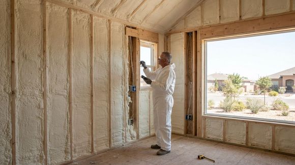 midland spray foam pros at work