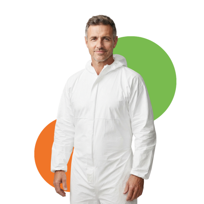 Midland spray foam pros worker