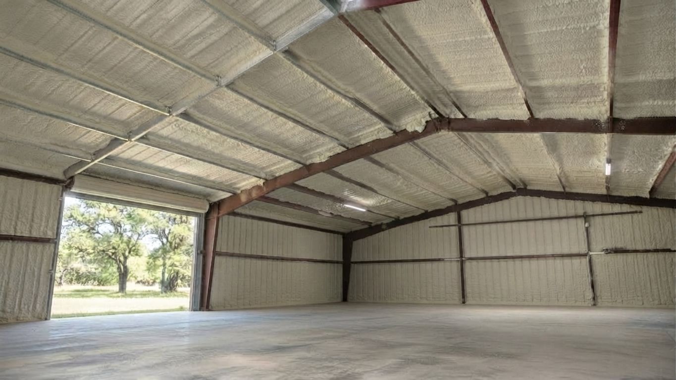 midland spray foam pros metal building work after