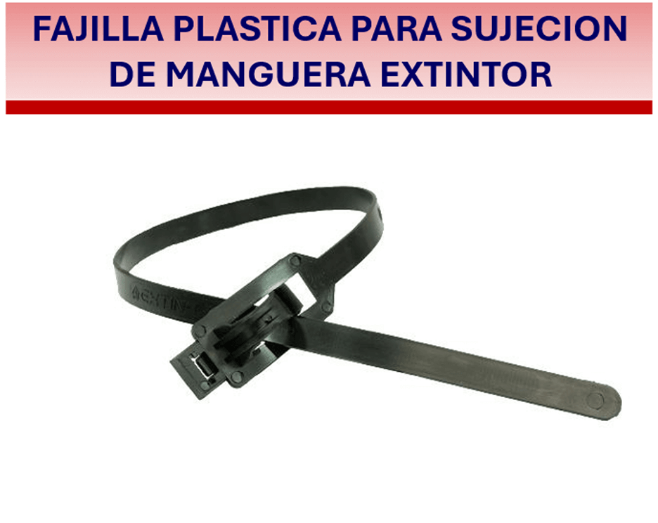 Fajilla plastica