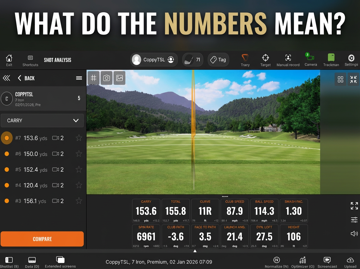 Trackman Data Points Explained | The Swing Lab