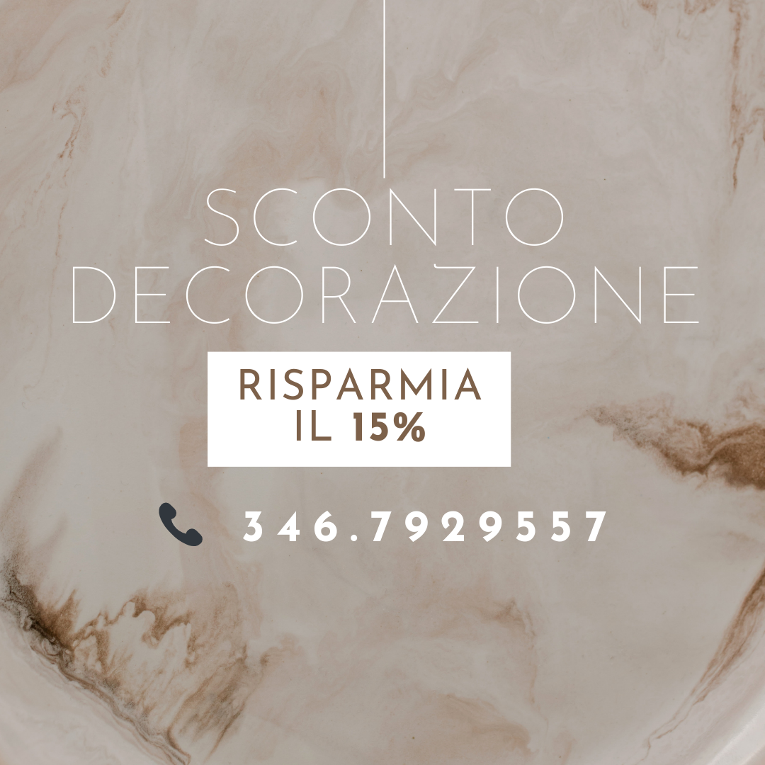 sconto decorazione alloggio