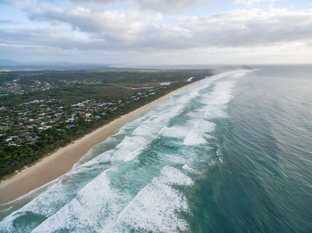 Suffolk Park Beach Ocean Coastline — Profile Pools & Landscaping In Suffolk Park, NSW