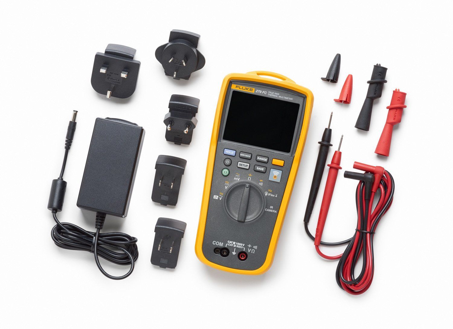 Fluke 279 FC True-rms Thermal Multimeter - What's in the box