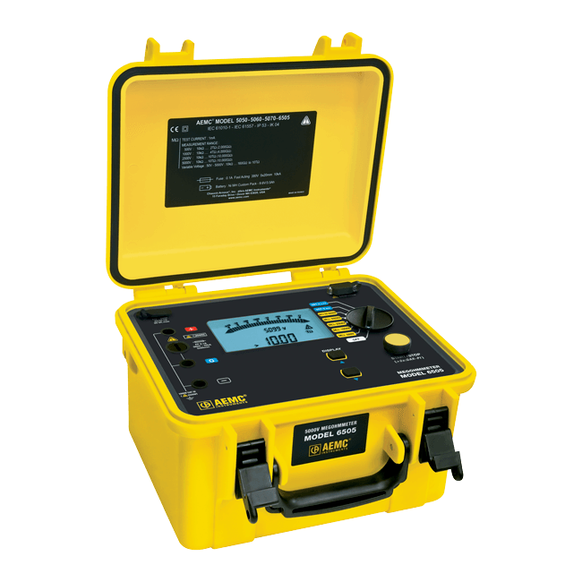 AEMC 5000V DIGITAL/ANALOG Digital Megohm meters AEMC 5000V DIGITAL/ANALOG Megohm meters