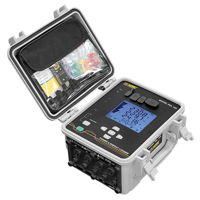 AEMC Power & Energy Logger Model PEL 105
