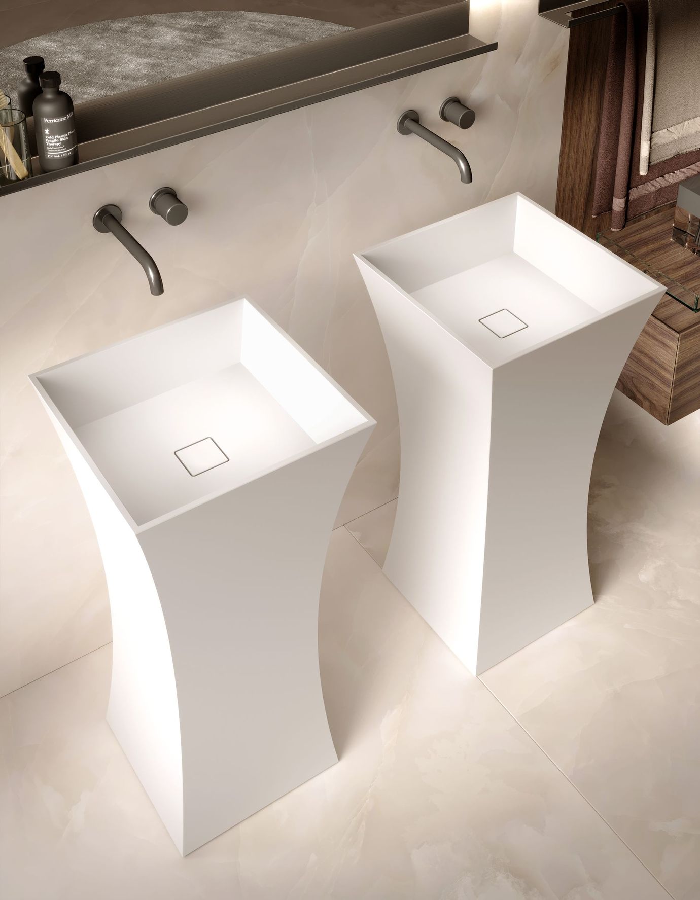 lavabi Arredo Bagno Serie Quintessenza