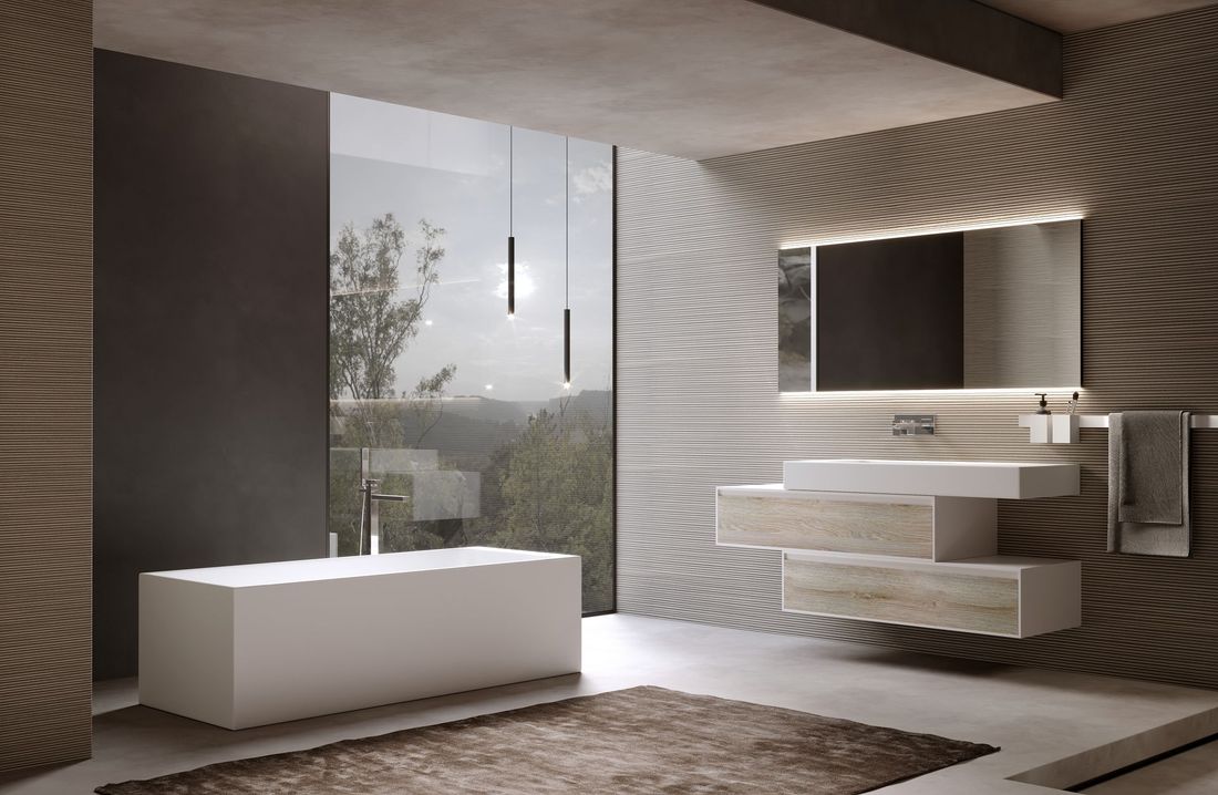 personalizzazione serie arredo bagno mood Orlandi Bagno Cerreto Guidi (FI)
