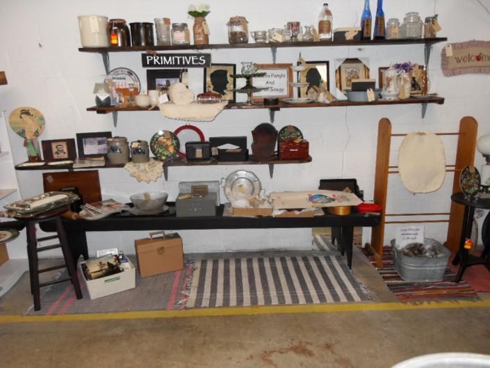 flea market booth