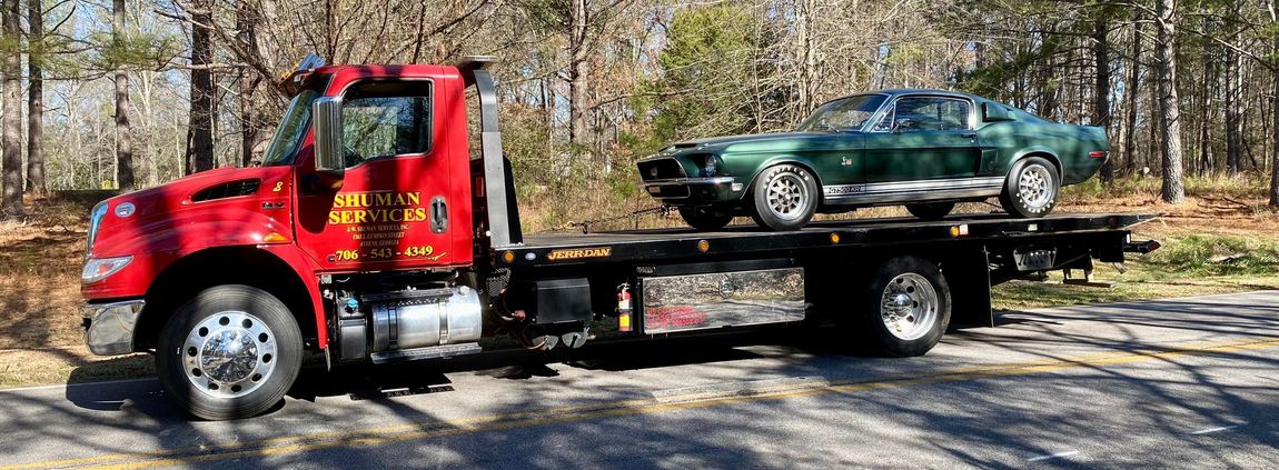 classic car towing in Athens, Georgia