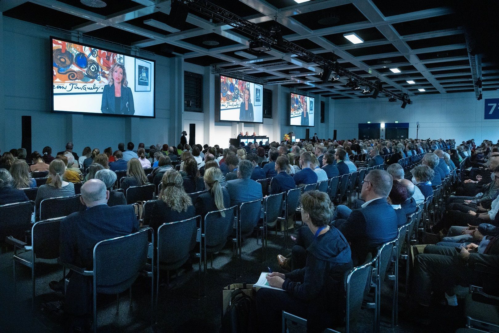 virtuelle Zuschaltung hält Vortrag beim Deutschen Krebskongress 2022